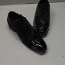 Bruno Marc Men's Dress Tuxedo Shoes Classic Patent Velvet Lace-up Formal Caden Oxford, Size 9