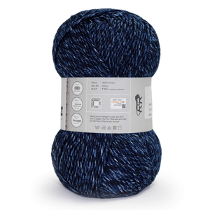 Remix, Maker Home Dec -  with Jeans Like Effect and Texture of a Soft Knitting Yarn, 10 Pieces