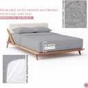 MyGiza Sheets 4 Pcs Full Sheet Set, 100% Certified Giza Egyptian Cotton, Soft & Luxury Sheets fits 15 Inches Deep Mattress, Light Grey
