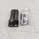 LOOP GEAR SK05PRO 8000mAh Power Bank Flashlight, 4360 Lumens Dual Light Source Magnetic USB-C Rechargeable, IP68 Waterproof Flashlight for Camping, Hiking, Emergency, Outdoor (Gray)