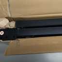 Amazon Basics Metal Bed Frame, 9-Leg Support Base for Box Spring and Mattress, Tool-Free Easy Assembly, No Tools Required, Full Size, Black