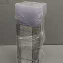 FUNSUEI 125 Pack 0.9 Lbs 5.7 x 4.8 x 1.7 Inch Disposable Aluminum Foil Pans with Clear Lids,Rectangle Aluminum Pans,Take Out Food Containers for Baking, Cooking, Heating, and Freezing