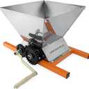Varomorus Manual Soft Fruits Vegetables Berries Grape Crusher Grinder 7 Gallons (Stainless Steel)