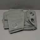 NICETOWN Blackout Sage Green Curtains 54 inches Long 2 Panels Set - Grommet Thermal Curtains Sound Dampening Window Treatments Room Darkening Drapes for Bedroom/Home Office, W37 x L54