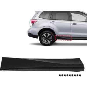 SecosAutoparts Rear Right Passenger Lower Door Trim Molding Fit for Subaru Forester 2014-2018 2.0L/2.5L H4 Lower Door Garnish Trim, Replace# 91112SG140 91112SG141 91112SG142