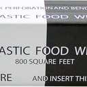 Plastic Food Wrap- 800 SQ. FT. BPA-Free, Includes Optional Slide Cutter, Extra Cling And No Mess, Clear