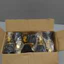 24 Pack Mini Star Trophy Awards Bulk (4.5 Inch), Plastic Gold Star Trophies For Halloween Party Favors, Goodie Bags, Kid Classroom School Reward, Sports Tournament Winning Prize, Hollywood Event Props