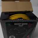 Mouse Trap Bucket- 5 Gallon Bucket Lid Mouse Rat Trap 4 Pack - Automatic Reset Flip and Slide Mouse Trap - Humane Mouse Rat Traps for Indoor Outdoor Use - Reusable Mouse Trap
