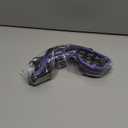 Mayerzon Martingale No Pull Collar for Medium Large Dogs, Patented Anti Pull Dog Collar with Buckle for Walking Training, with Neoprene Padding and Reflective Stitching, Adjustable(Purple Trim, L) (Large,2.5mm,25-Inch,18.5-23.5"Neck)