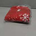 4 Pcs Christmas Chairs Covers Santa Claus Hat Dining Chair Slipcovers Xmas Red Chair Back Covers for Xmas Holiday Festive Decoration (Set of 4. Red)