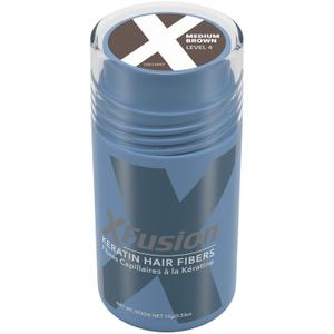 XFusion Keratin Hair Fibers - Medium Brown (15G)