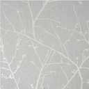 Graham & Brown 33-274 Innocence Grey Wallpaper, Gray
