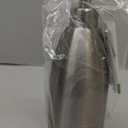 BEAUTURAL Soap Dispenser, Brushed Nickel Stainless Steel Case PET Liner Hand Pump Dispenser, Refillable Liquid Hand Dish soap Dispenser for Bathroom & Kitchen (15.2 OZ / 450ML)