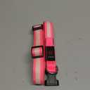 Vizpet LED Dog Collar, Light Up Dog Collar Adjustable USB Rechargeable Super Bright Safety Light Glowing Collars for Dogs (X-Large, Pink) (X-Large[22.83-27.55 inch])
