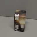 Philips Hue Smart LED A19 Bulb, Warm White Light 2700K, E26 Base, 10.5W, 1100 Lumens, Dimmable, Works with Alexa, Google Assistant and Apple Home, 1 Pack