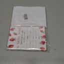 Set of 25 Baby Shower Invitations with Envelopes, Diaper Raffle Tickets and Baby Shower Book Request Cards, Berry sweet