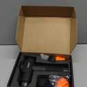 TOLOCO Massage Gun Deep Tissue, Percussion Massage Gun with 10 Replacement Heads, Super Quiet Portable Electric Massager for Athletes, Relax, Black