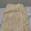 Bedsure Calming Dog Beds Large Sized Dog - Donut Washable Large Pet Bed, 36 inches Anti-Slip Round Fluffy Plush Faux Fur Dogs Bed, Fits up to 80 lbs Pets, Camel