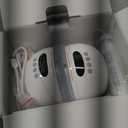 NCVI Hands-Free Breast Pump, Wearable Breastfeeding Pump with 300mmHg Strong Suction, 1400mAh Long Battery, Ultra-Quiet Portable Electric Pump with 4 Modes & 9 Levels, 19/21/24mm, 2-Pack, White