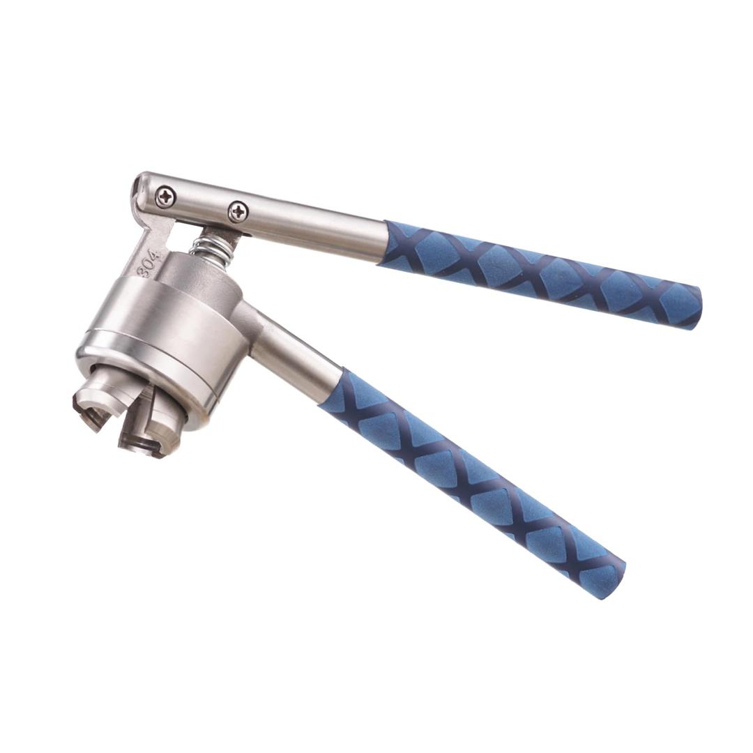 13mm Flip Vial Crimper, Manual Sealer Hand Sealing Machine for Crimping 13mm Diameter Plastic-Aluminum Flip Caps