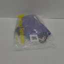 Folding Stadium Seat Cushion with Backrest, Portable Bleacher Pad for Camping, Fishing,15.8'' x 16.5'',Lightweight Chair with Backrest for Outdoor Sports and Concerts(Blue and Purple)