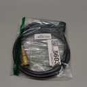 DOZYANT 5 Feet Propane Tank Extension Hose with Gauge -Leak Detector Replacement for Gas Grill, Heater and All Other Propane Appliances, Acme to Male QCC/POL Fittings