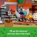 LEGO Minecraft The Badlands Mineshaft Video Game Toy, Mining Exploration Set with Minecraft Minifigures, Birthday Gift for Boys and Girls, Action Packed Toy for Kids Ages 8 and Up, 21263