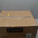 25 x 22 Inch Black Kitchen Sink, Top mount Drop In Stainless Steel Single Bowl Kitchen Sink, 16 Gauge Extra-Thick Modern Bar Prep RV Laundry Sinks with Dish Grid and Basket Strainer