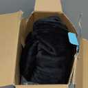 JIAMEIDING Electric Heated Blanket Throw, Super Soft Flannel 50" x 60" Heating Throw with 3 Fast Heating Levels & 4 Hours Auto Off, Machine Washable, ETL&FCC Certification, Home Office Use, Black