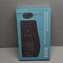 Wireless Keyboard and Mouse Combo,2.4G Full Size Wave Keys Ergonomic Keyboard with Wrist Rest for Natural Typing, 3 DPI Adjustable Ergonomic Silent Mouse for Computer/Laptop/Windows/Mac (Gray)