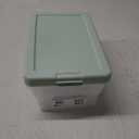 Sterilite 2-Pack Stackable Storage Bin with Lid, Clear Plastic Design, 6 Quart