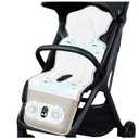 TRELC Baby Stroller Cooling Pad with 2 Fans, 3 Speeds Carseat Cooling Pad, 10000mA Rechargeable Battery, Breathable & Washable Cooling Cushion Liners for Stroller Crib Summer Baby Essentials