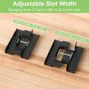 Universal Mini PC Desk Stand for Dell HP Lenovo Adjustable Vertical Desk Stand for Dell OptiPlex MFF 7050 7060 Lenovo ThinkCentre M910Q M700 HP EliteDesk 800 Mini PC Desk Mount Holder