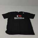 I Love Billie, I Heart Billie T-Shirt
 (Small, Black)