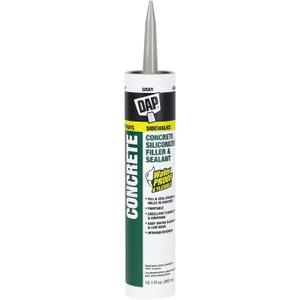 DAP Concrete and Mortar Filler and Sealant, Gray, 10.1 Oz (7079818096)