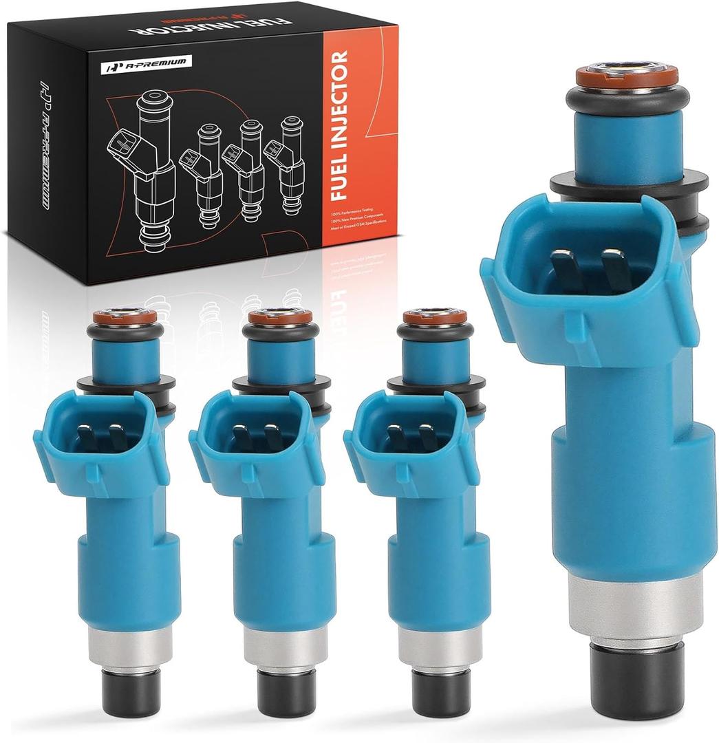 A-Premium Set of 4 Fuel Injectors Compatible with Subaru Impreza 2012-2013 2.0L, XV Crosstrek 2013