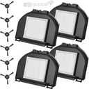 Replacement Parts for Shark AV2310AE Matrix RV2310AE Matrix(not RV2310) 4 Hepa Filters 6 Side Brush & 1 Cleaning Brush