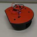 Boat Navigation Lights, Integrated Split 2-in-1 Red and Green LED Bow Lights, IP67 Waterproof Navigation Lights Boat Bow Lights for Pontoon, Yacht and Small Boats(Black)