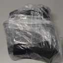 FREE SOLDIER Men's Waterproof Snow Insulated Pants Winter Skiing Snowboarding Pants with Zipper Pockets (Medium(34-36)/30L, Black)