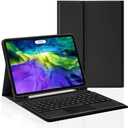 PboyiqiS Keyboard Case for Galaxy Tab A11 Plus+/A9 Plus+ 11 Inch, Trackpad Detachable Wireless Keyboard Slim Stand Folio Cover with S Pen Holder, Black