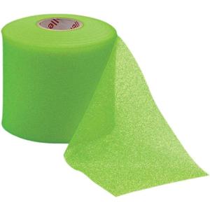 MUELLER Sports Medicine Kinesiology Therapeutic Tape, Quality Athletic Tape, Latex Free, 20 Pre-Cut I-Strips, 2" x 9.75" Each Strip (Big Lime)