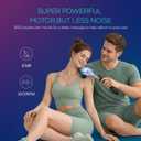 Back Massager Handheld for Muscles Relaxation, Percussion Massager for Pain Relief Deep Tissue,Variable Intensity with 5 Multi-Functional Heads for Neck, Shoulder, Legs