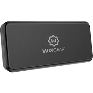 WixGear Magnetic Phone Car Mount, Universal Stick On Rectangle Flat Dashboard Magnetic Car Mount Holder, for Cell Phones and Mini Tablets -Extra Strong with 10 Magnets!