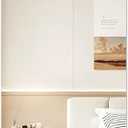 Acrylic Self Adhesive Mirror Sheet for Wall, Plastic Non Glass Sticky Kid Safety Mirror Tiles for Wall 20x57 inch 4 Pcs