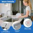 Silicone Sink pad for Kitchen Sink, Keeping The Sink Surface Dry and Free of Residual Water Droplets (Large)