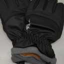 rivmount Winter Waterproof Ski Snow Warm Gloves for Women Men, Windproof Cold Weather Thermal with Touchscreen Fingers, for Running Driving Cycling Hiking Biking Outdoor Sports Daily Work (Large, Black)