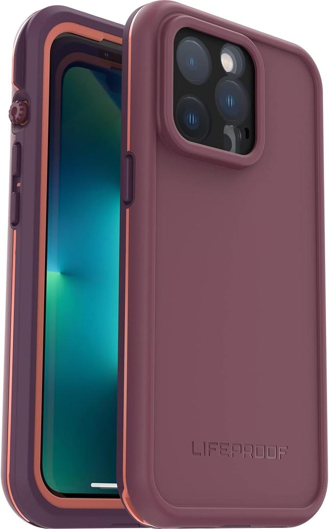 LifeProof FR MAGSAFE SERIES Waterproof Case for iPhone 13 Pro (ONLY) - RESOURCEFUL PURPLE (Purple)