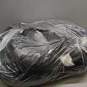 Bedsure Calming Dog Bed for Medium Dogs - Donut Washable Medium Pet Bed, 30 inches Anti-Slip Round Fluffy Plush Faux Fur Cat Bed, Fits up to 45 lbs Pets, Black