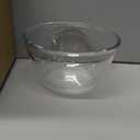 NUTRIUPS 6 Pack 24oz Glass Bowls Set for Cereal and Salad, Small Glass Bowls for Kitchen (5.4 inch)