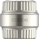 Cobbe HD HEAVY DUTY High Output Shower Filter  99% REMOVAL Shower Head Filter for Hard Water, Heavy Metals, Chlorine and Harmful Substance, Improve your skin and hair, Brushed Nickel